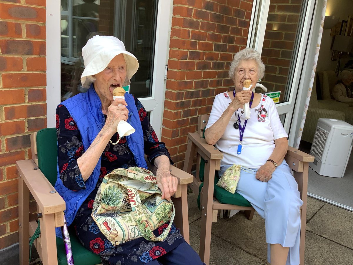 Anyone for #icecream #sunnydays #carehomelife #easthorsley <a href="/AnchorLaterLife/">Anchor</a>