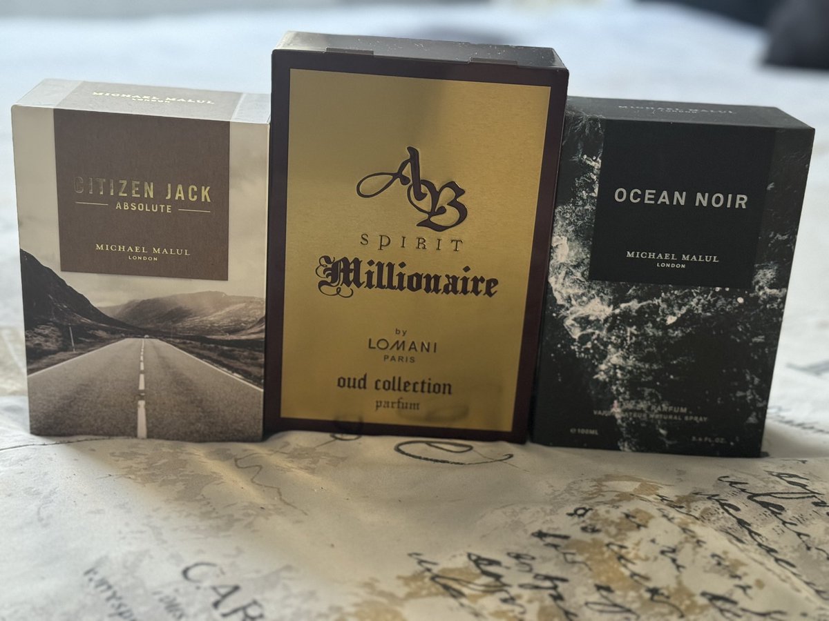 AndreBe86162885's tweet photo. Good morning! Treated myself to more cologne! One thing about me im gone smell good! 😌 #SmellingGood #Cologne #TreatingMyself https://t.co/LzqDEvT6wV