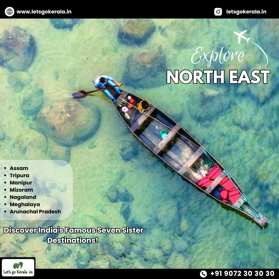 LetsGoKerala_in's tweet photo. "Discover North East India's Hidden Charm
Unveil the secrets of this enchanting land"
"#NorthEastIndia #HiddenGem #Travel #Adventure #NatureLover #CultureVulture #Himalayas #Brahmaputra #TeaGardens #TribalHeritage #OffbeatDestination #ExploreIndia #TravelIndia" https://t.co/LwPzLeqgYF