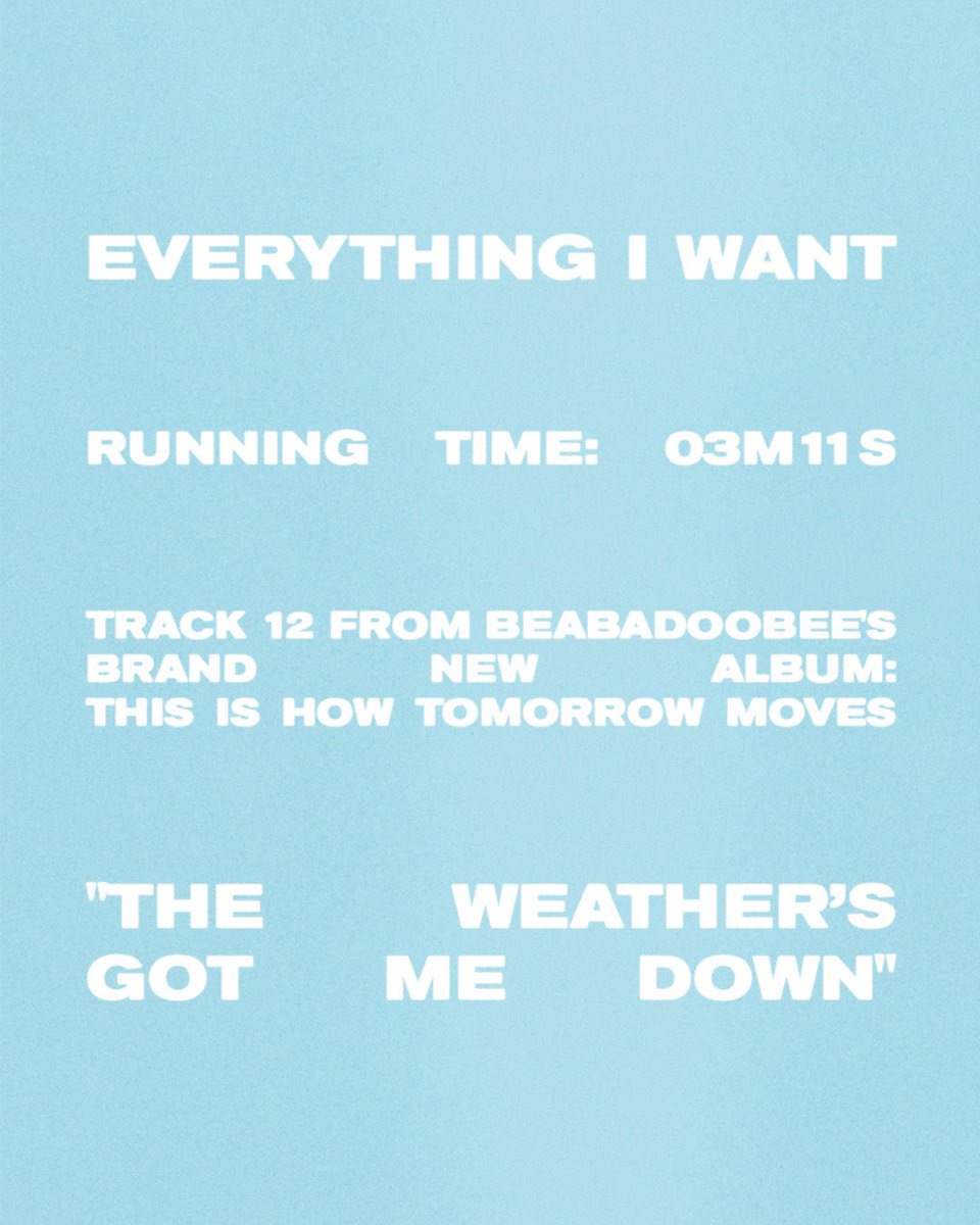 beabadoobee tweet media