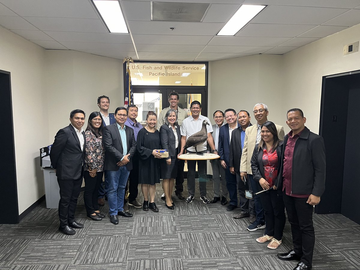 AsstSecCantor's tweet image. Had an incredible experience meeting study tour participants from the Philippines! It was a fantastic opportunity to share best practices and discuss how we build environmental law enforcement capacity in large-scale Marine Protected Area management.