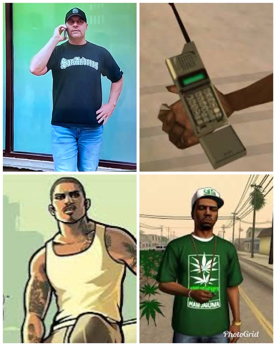 JeffmmJR's tweet photo. @RoverRadio @RMG_Dieter  @anthonysnitzer @RMGCharlie Dieter is living his best life...  as CJ from GTA !! 😂 https://t.co/LvHOamuc0B