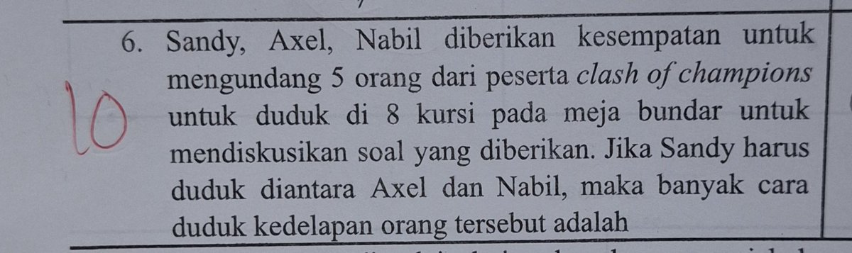 geuleam's tweet photo. sandy axel nabil debut di soal ulangan harian matwajib ku WKKWKWKWKWKW https://t.co/0zzfsjBlgi