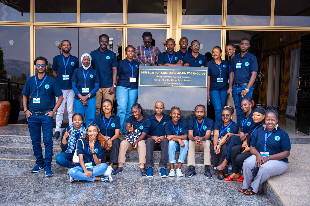 PBIRwanda's tweet photo. Visiting the 'Museum for Campaign against Genocide' is an integral site visit for aspiring peacebuilders during the 2-week #PBIWorkshop. The #peacebuilders walk through the museum and learn about Rwanda's campaign towards liberation; an essential part in the country's history. https://t.co/8e7VlNzPLc