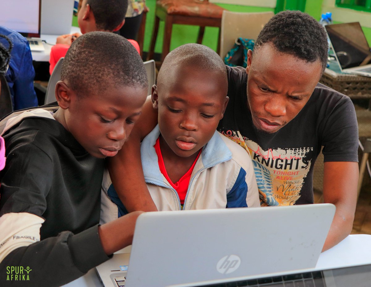 SpurafrikaK's tweet image. Look at how focused our young boys and girls are🥰🥰 Today is day 2 of our #codewithkids program where they learnt the programming language; Python. We are proud of the progress they are making #SpurAfrika #Codewithkids #empowerment