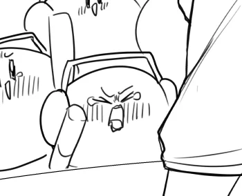 だいぶおもろい顔描けて満足 