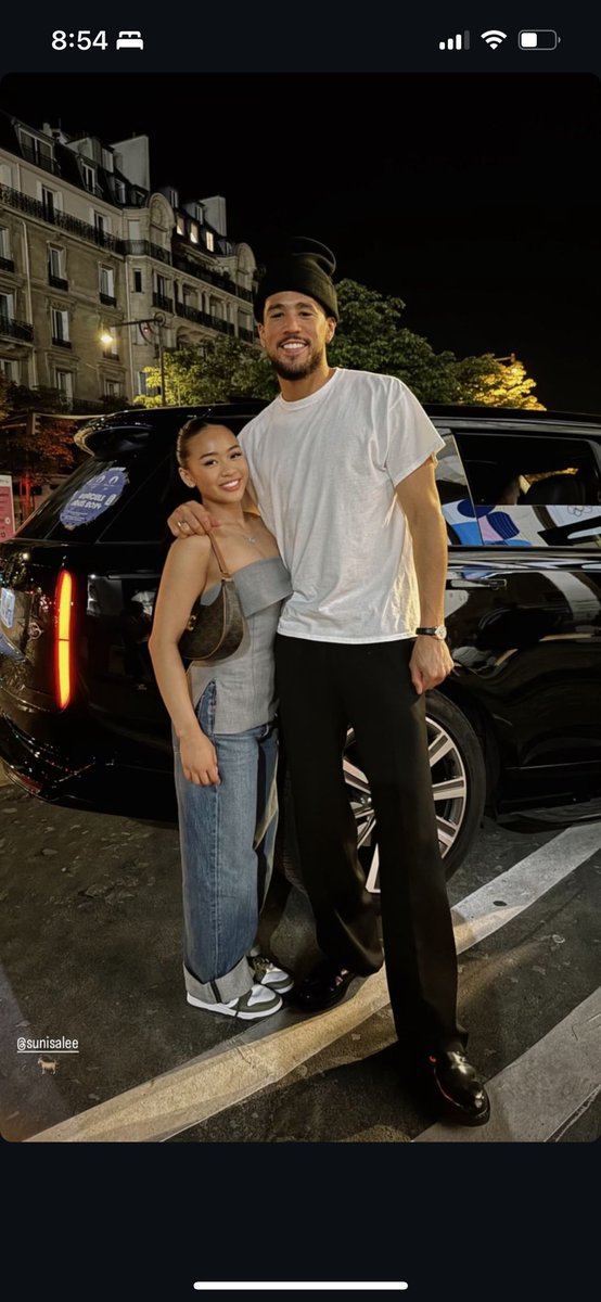 most beautiful girl on the planet and then him