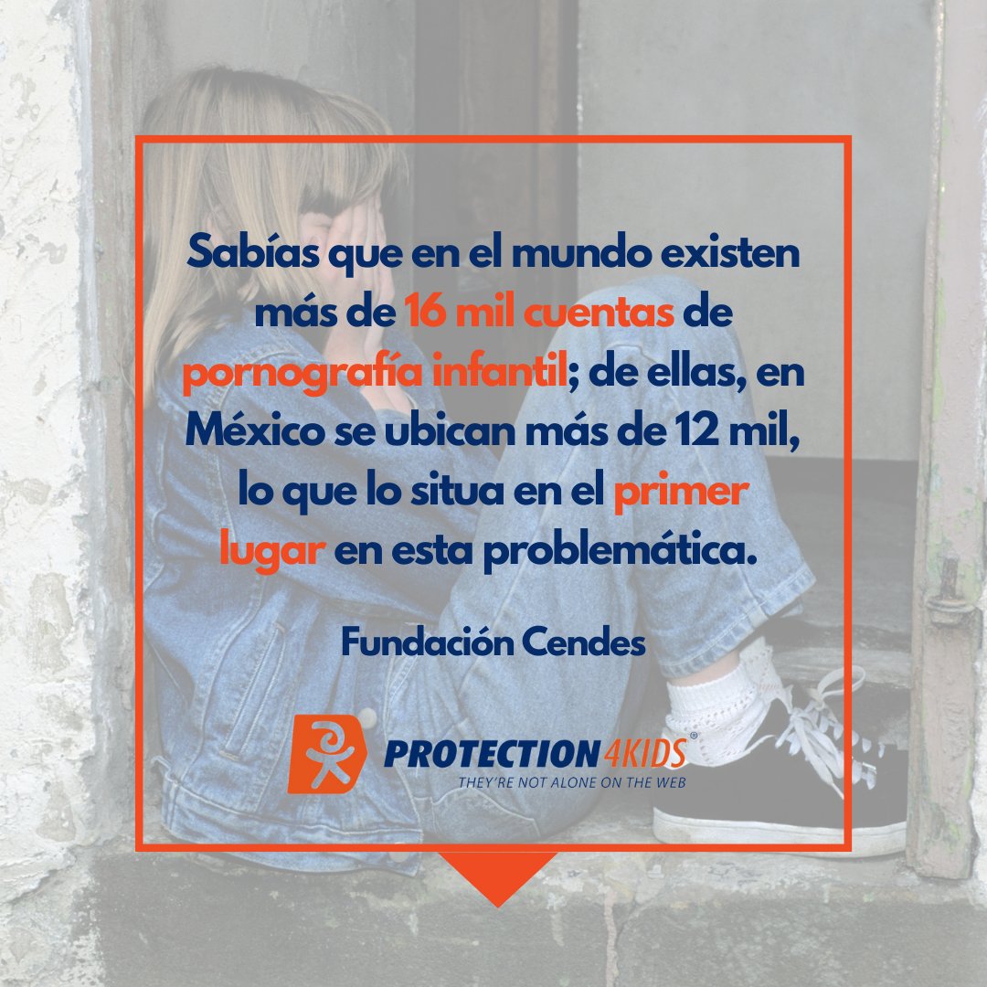 4kidsProtection's tweet photo. Un informe revela que el 93% del material de abuso infantil en línea involucra a niñas de 11-13 años. 
¡Descubre más aquí!
https://t.co/PmrLR0eA82

@Juanripalacio #Protection4Kids #PornografiaInfantil #JuanRicardoPalacio https://t.co/IG3yY0brgu