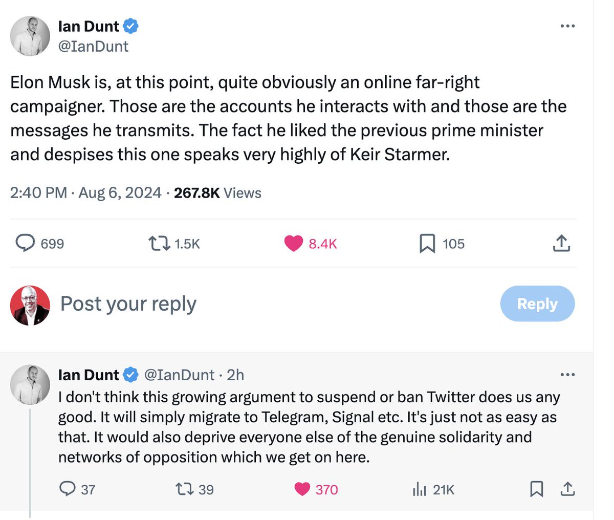 Tom McCallum tweet media