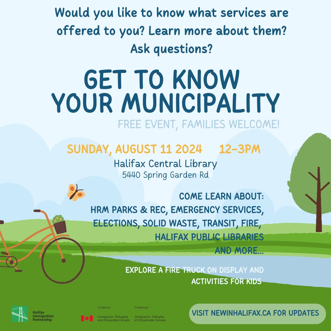HalifaxLIP's tweet photo. Join us for an afternoon to learn about services offered to residents in Halifax. https://t.co/OWhiY0oEJc