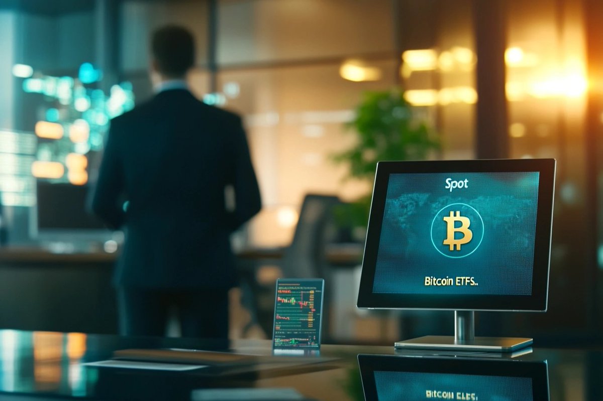 HIVEDigitalTech's tweet photo. BREAKING: Morgan Stanley will be among the first major brokerage platforms to allow its wealth advisors to start using spot #Bitcoin ETFs for high-net-worth clients. Starting this week, advisors will be able to select bitcoin ETFs for clients with at least $1.5 million worth of assets. Bullish!