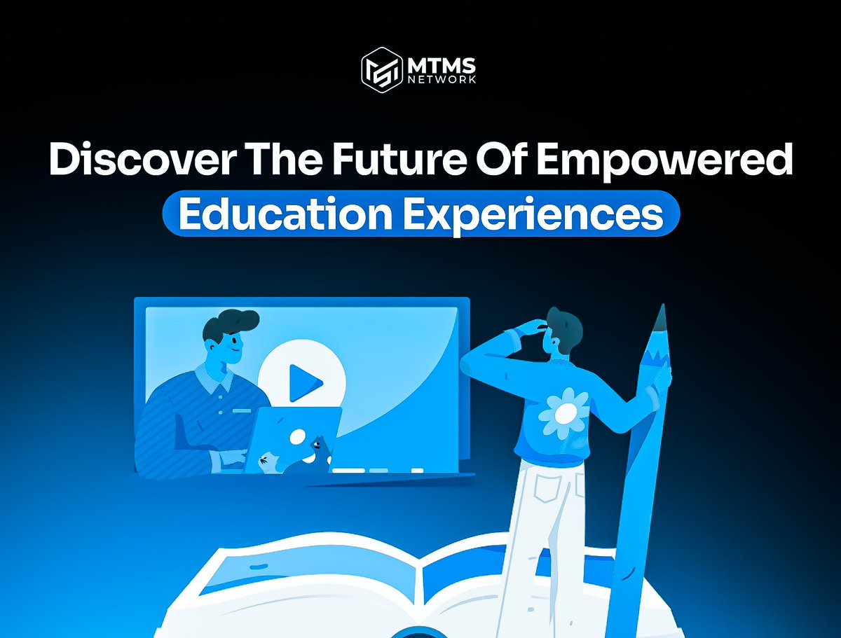 official_mtms's tweet photo. Discover the future of empowered education experiences with #MTMSNetwork 💠
Driving seamless interactions contributing to a collaborative learning environment, bringing together learners and educators from around the world!
This inclusive network ensures that knowledge, perspectives, and experiences flow freely in a incentivised ecosystem enriching your educational journey ahead 📖