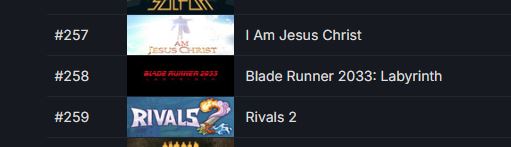 no shot we're getting beat in wishlists by Jesus Christ 💀