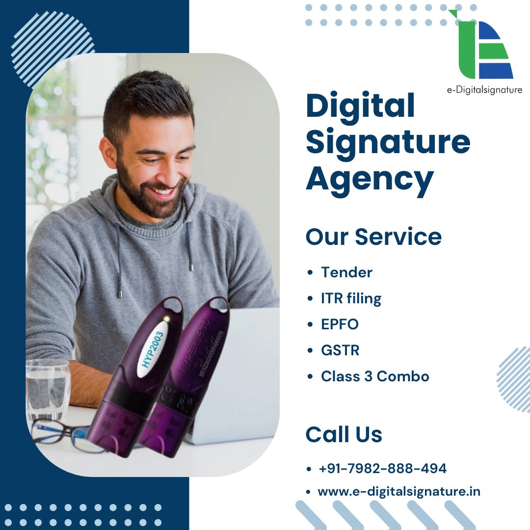 edigitalsigner's tweet image. Secure your online transactions with a Class 3 Digital Signature Certificate from e-digitalsignature! 🌐🔒 Ensure the highest level of security for your business and personal digital communications. Trusted, reliable, and legally recognized. 
Call Now: +91-7982-888-494
#class3dsc