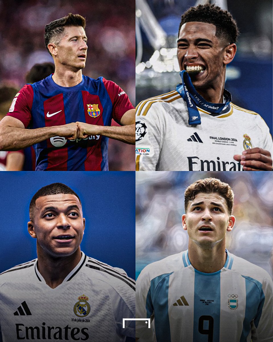 goal's tweet photo. La Liga's Golden Boot race will be fun 👀 https://t.co/wFUhYGFxAr