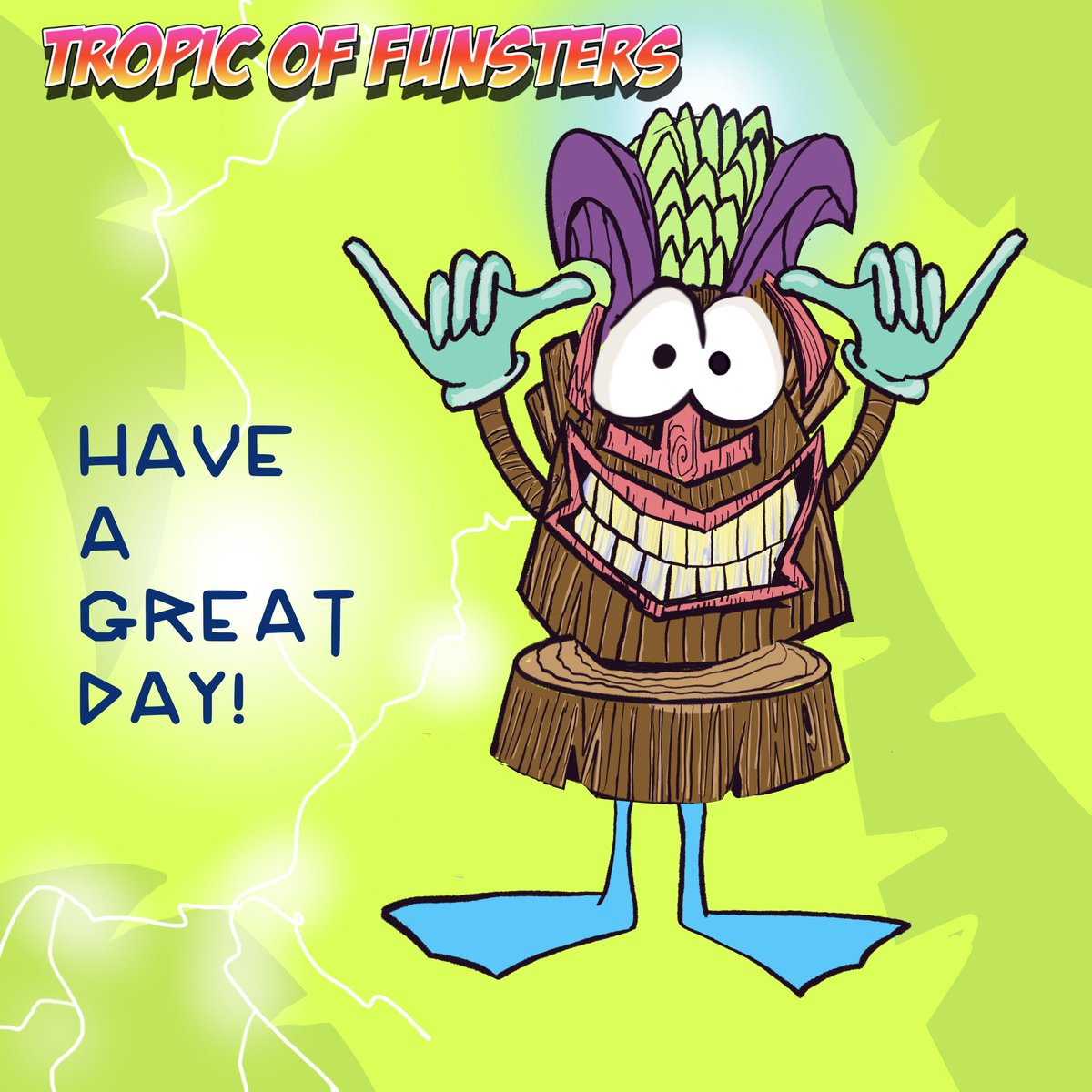 TikiCircus's tweet photo. Tropic of Funsters :: Have a great day. 

#humorforhappiness https://t.co/6mEgcYYQcA