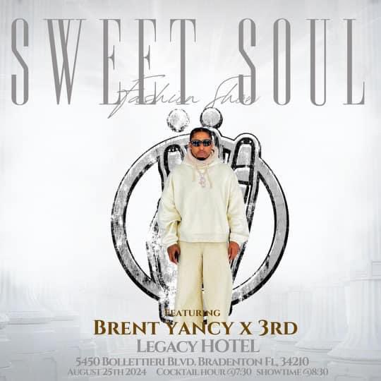 🌟Fashion Show 🌟
Mark your calendars for Sunday, August 25th! 🗓️ 

🍹 **Cocktail Hour:** 7:30 PM
👗 **Fashion Show:** 8:30 PM
Come early, enjoy a drink, and get ready for a fabulous night of fashion. Don't miss out!

✨Purchase your tickets 🎟️ online!✨ eventbrite.com/e/sweet-soul-t…