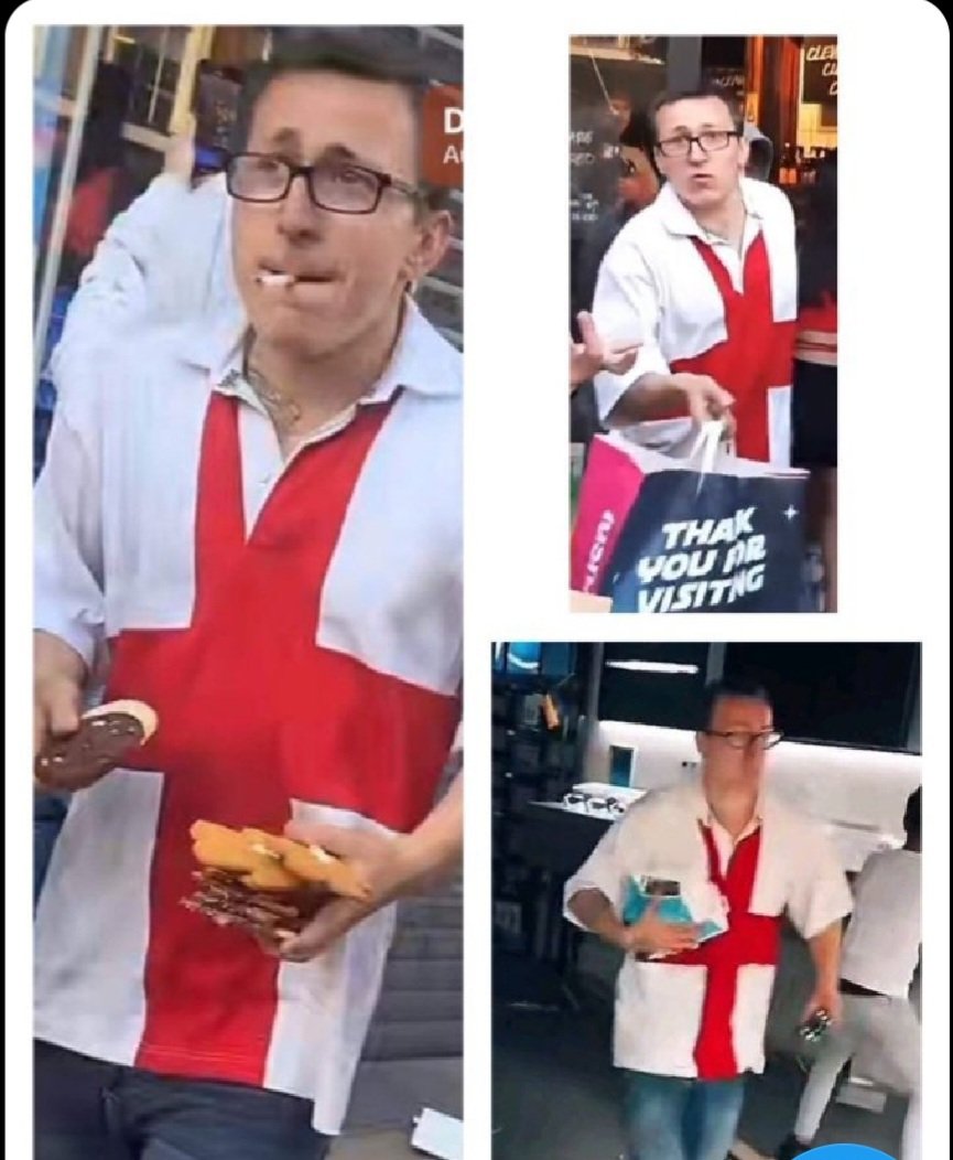 politicseu7's tweet photo. When rioting really pays off in Hull
Imagine the conversation first day in jail
"What are you in for mate?"
"Robbery mate"
"Really. What did you get?"
"2 sausages rolls and a gingerbread man."
Seriously what is the point ๐คฆโโ๏ธ
#hull #hullprotest #hullriot #riot #riots #protest https://t.co/AwQBEO2mqr