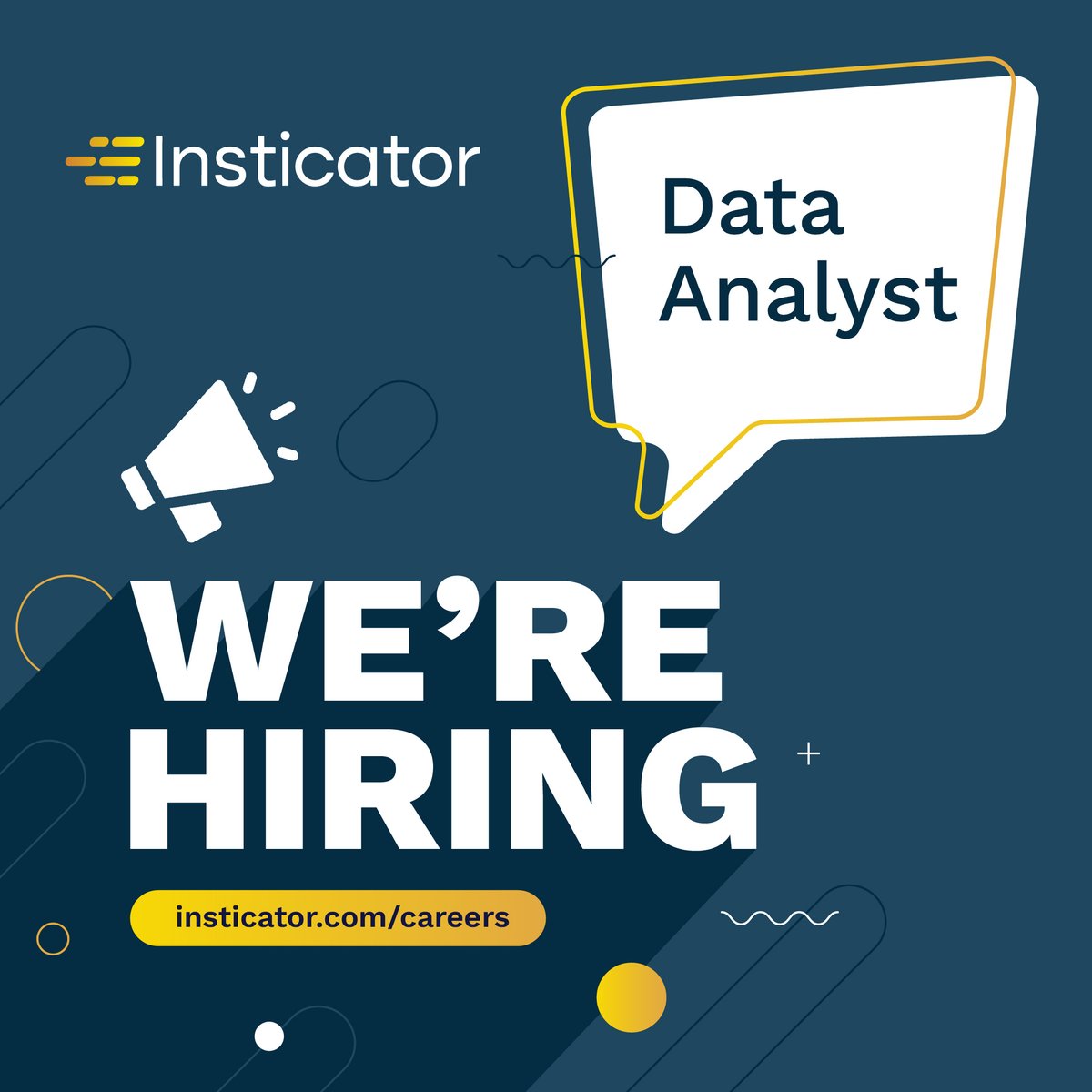 the_cool_co's tweet photo. #werehiring! Make your mark on a fast-growing company that’s changing the way publishers do business online.
Current Openings:
Data Analyst (Eastern Europe)
Link Here: https://t.co/wrFxLZvXhi
#insticator #careeropportunity #jobseekers #nowhiring https://t.co/9TAhoTNNT7