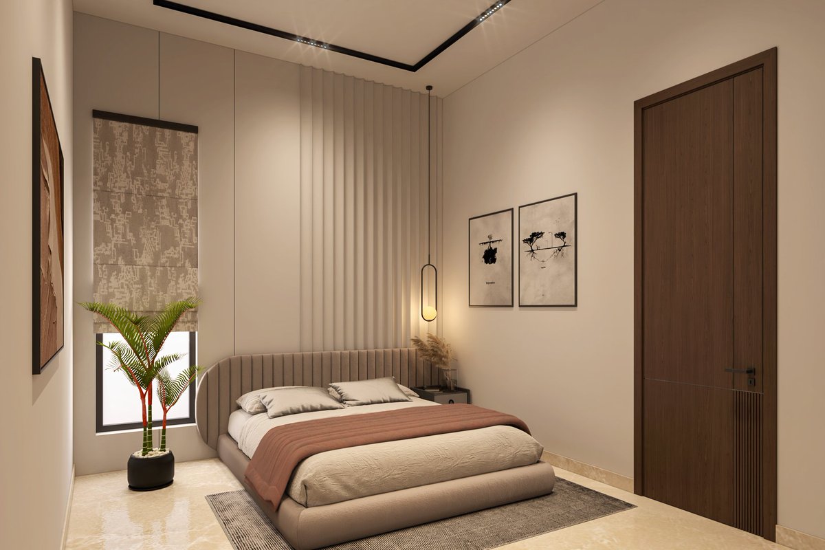 bglavi0801's tweet photo. Elevating my space with cozy minimalism. 🌿✨
 #interiordesign
 #MinimalistLiving 
#BedroomGoals https://t.co/Bi40CzQIWa