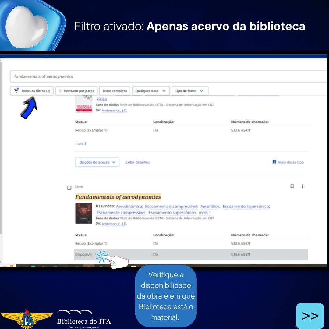 O "bizu" de hoje é para te ensinar a utilizar nossa ferramenta de Pesquisa integrada (EBSCO Discovery), em que você consulta todo a coleção da Biblioteca em uma única caixinha de pesquisa. É o "Google" da Biblioteca! (2)
