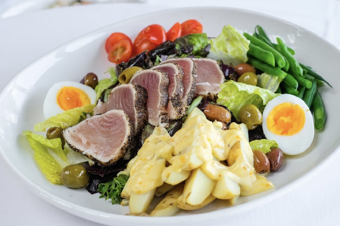 Healthy delicious salad after the long weekend is a must!