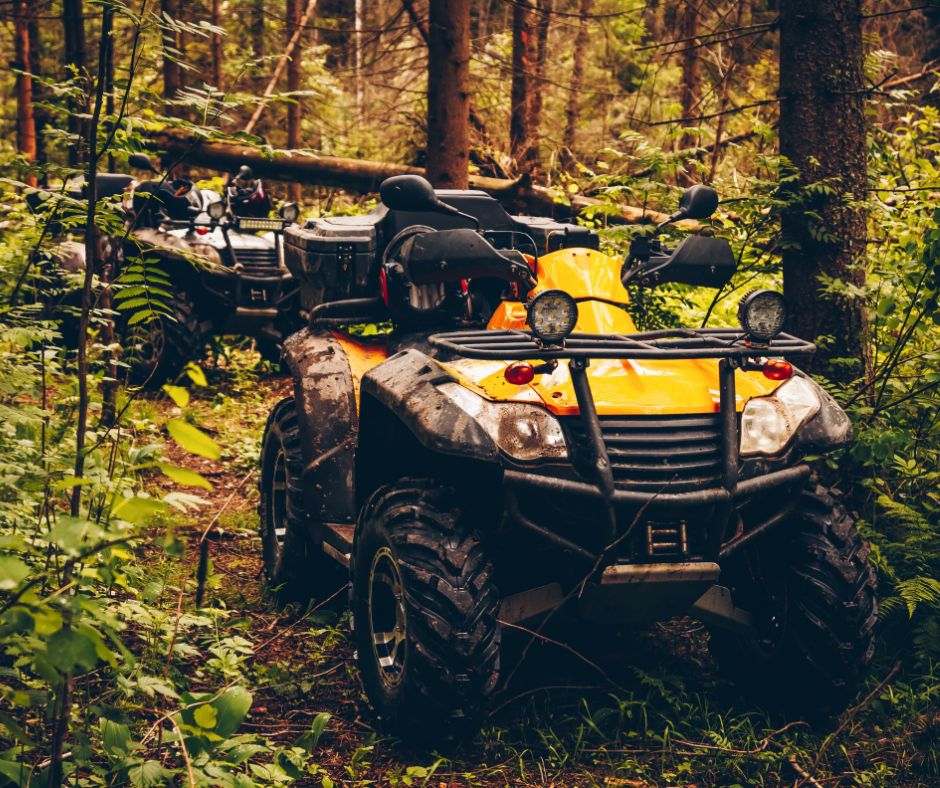 ONforestfires's tweet image. #DYK? An #ATV can be the cause of a #wildland fire? 

Debris and grass can build-up on the ATV and heat up, fall off, and ignite dry grass or the forest floor. 

You can help reduce the risk. 

Before you ride, check out these tips: ontario.ca/page/how-preve…