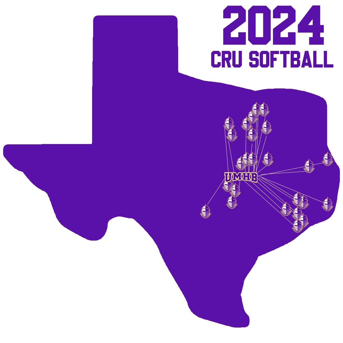 CruSoftball's tweet photo. all roads lead to belton 📍
#gocru https://t.co/AbLCQqzZDI