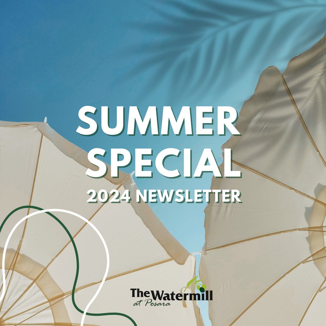 WatermillPosara's tweet photo. 🌞 Summer at The Watermill! 🌞 Dive into our latest newsletter for a glimpse of summer fun and creativity at The Watermill. https://t.co/1ECc5tdFUc

#TheWatermill #CreativeRetreats #SummerArt #TuscanEscape #SubscribeNow 🌸🎨🧶📚 https://t.co/Uve722tucT