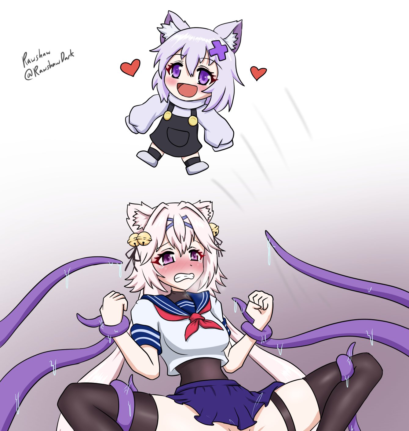 Rawshaw on X: cute little chibi fil fanart reposting cos twitter is baka  filianIsArt t.codlE3zILmCF  X