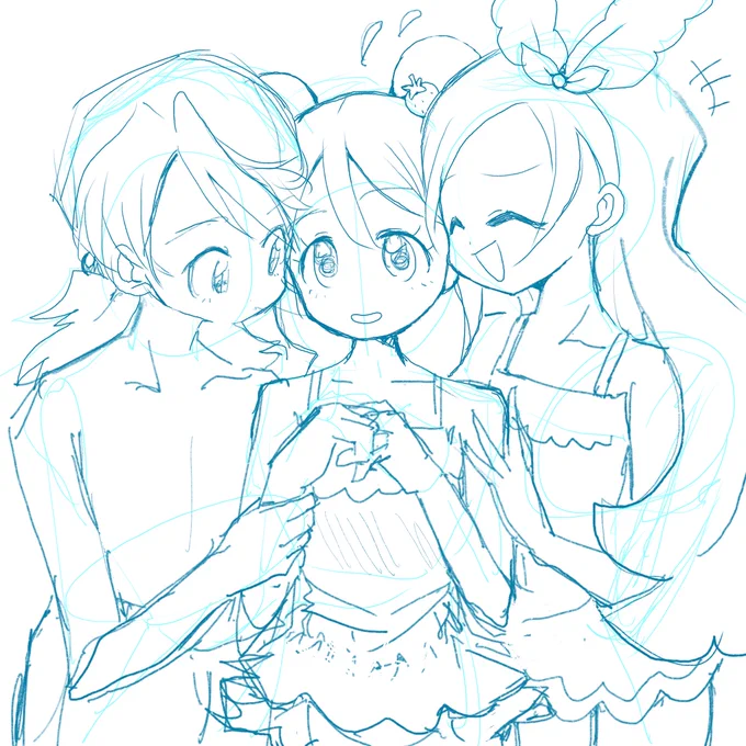 みずぎらくがき 