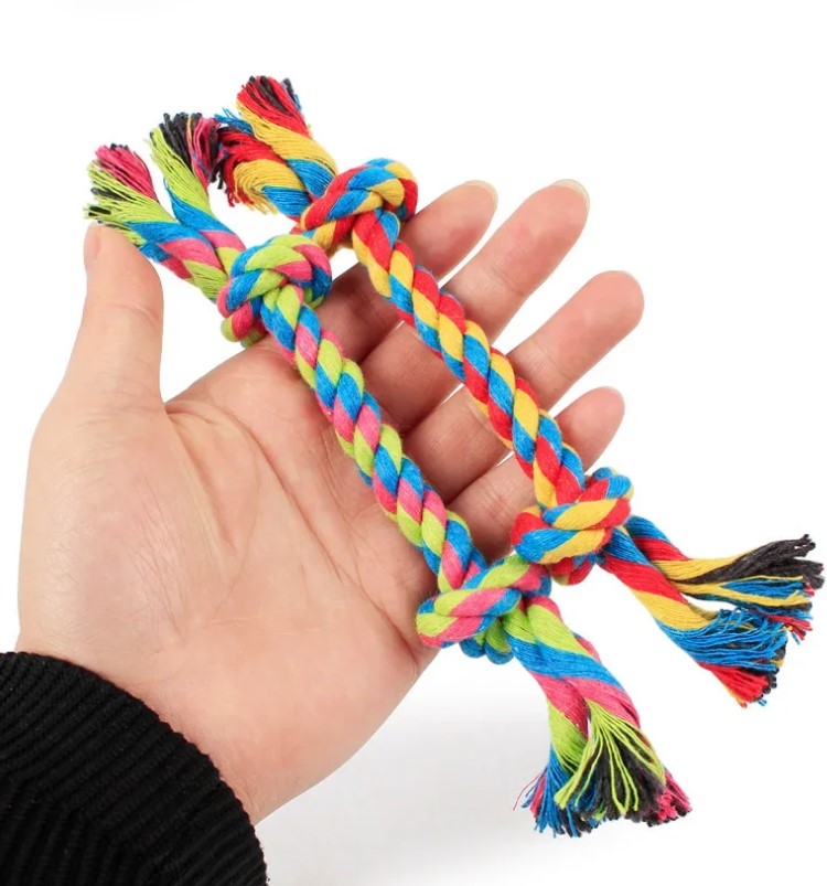 wesellanythingc's tweet photo. Durable Cotton Rope Knot Toy Chew And Teeth Cleaning Braided Bone for Puppies and Dogs

Order Link:
https://t.co/NLMJuxbORJ

#dog #puppy https://t.co/Ftmlh0vAA6
