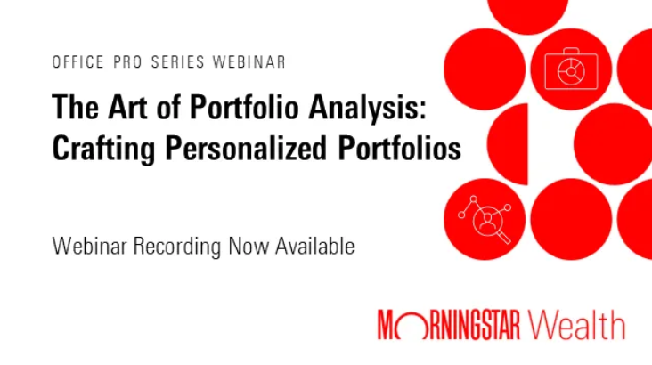MorningstarInc's tweet photo. 📊 Interested in learning the art of #PortfolioAnalysis? Register now for the #MorningstarOffice on-demand webinar featuring Foster Manierre to uncover the secrets by using the Morningstar Office Pro Series.

Reserve your spot today: https://t.co/XMEq0bBRyM! 

#MorningstarWealth https://t.co/Hcejh7SmZo