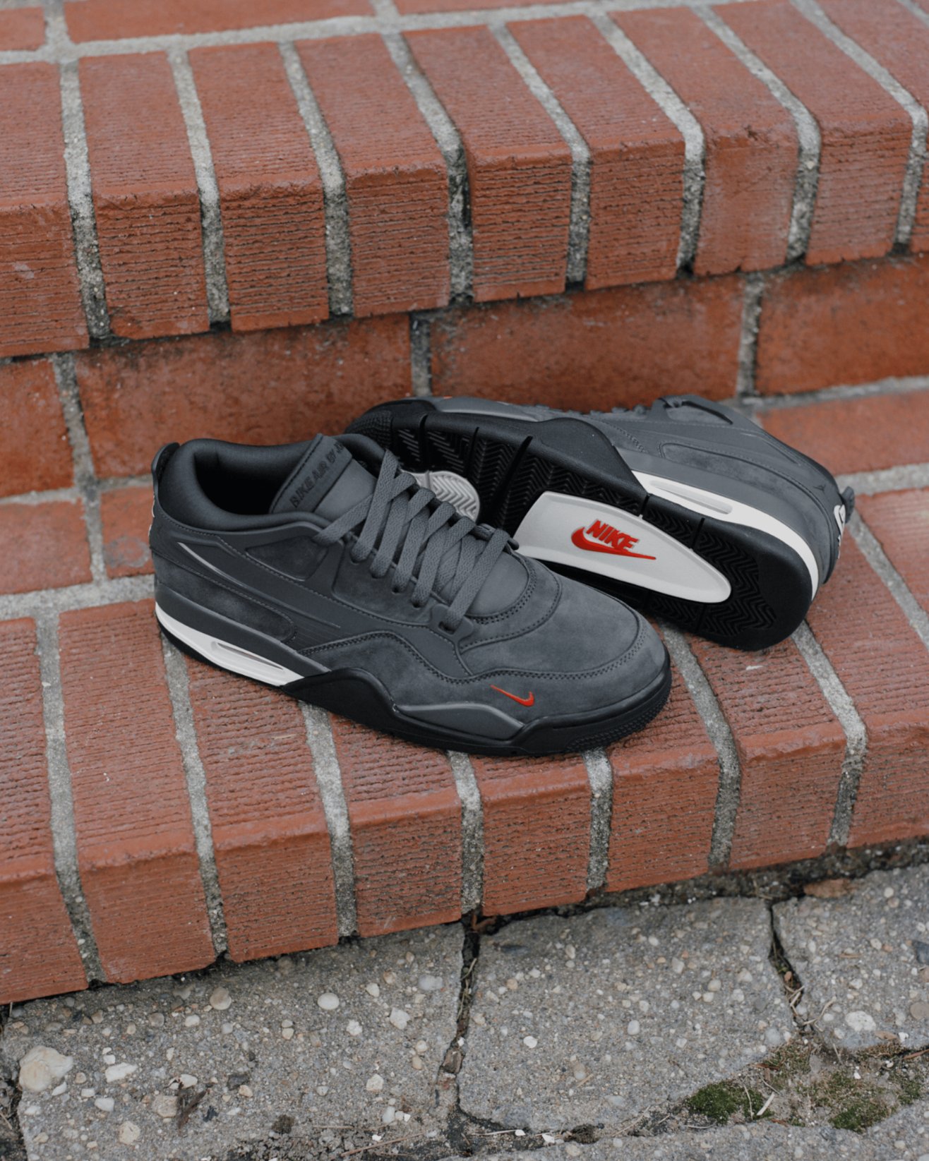 Foot Locker on X Jordan x Nigel Sylvester 4RM Driveway Grey is a nod to the home where my grandma s soul helped fuel my passion to be the greatest on two wheels