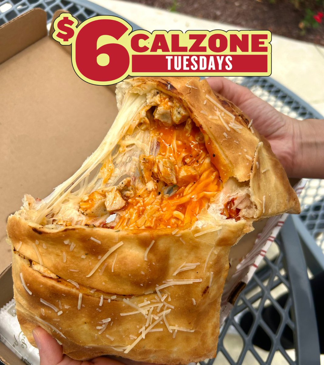 Tuesday GIVEAWAY‼️ 
Enter for a chance to win a $100 Ledo Pizza GIFT CARD!

TO ENTER:
1️⃣ Retweet this post and follow <a href="/LedoPizza/">Ledo Pizza</a> 
2️⃣  Comment your favorite calzone and tag a friend!

Winner will be picked at 10PM tonight ⏰