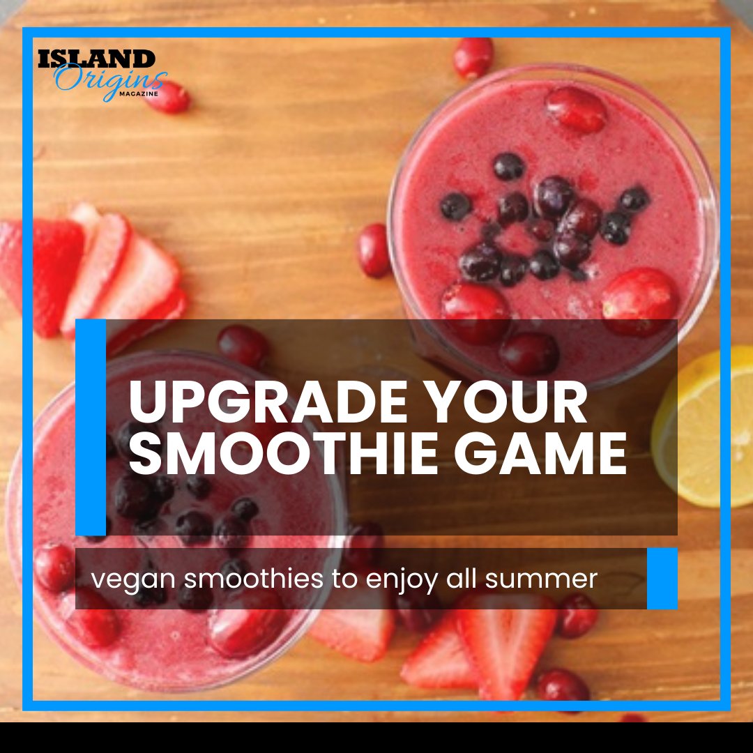 IslandOrigins's tweet photo. Upgrade your smoothie game with this berry vegan drink made with tart cranberries and naturally sweet strawberries, dates and blueberries. After your first sip, you’re in smoothie heaven.⁣⁣
⁣⁣⁣⁣
Get the recipe here: https://t.co/Q3UFmj26pk https://t.co/qJ0SHIPj7h