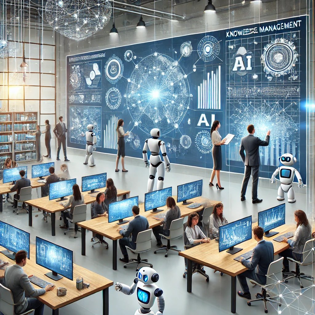 #اسئلة_معرفية:
كيف يمكن للابتكار أن يعزز من استراتيجيات #إدارة_المعرفة في المؤسسات؟
يمكن #الابتكار أن يوفر طرق جديدة ومبتكرة لجمع المعرفة وتوزيعها، مثل استخدام أدوات #الذكاء_الاصطناعي لتحليل البيانات واستخلاص الأنماط التي يمكن أن تساعد في صنع القرار.