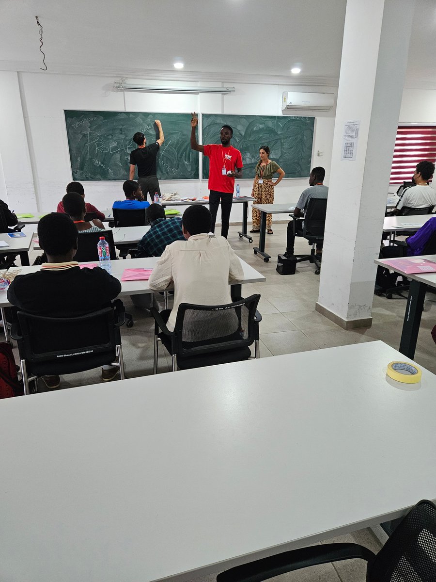 ghaidems's tweet photo. The 2024 Allotey Maths Camp is in full swing! Our passionate volunteers  are igniting mathematical curiosity in our participants. Stay tuned as  we witness the birth of future problem solvers and math explorers!  #AlloteyMathsCamp#MathMagic#STEMSuperstars https://t.co/n98Fildj0M