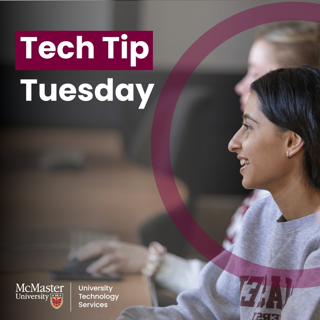 Happy Tech Tip Tuesday! 

Did you know...Microsoft Copilot, a generative AI chatbot that can generate text and images and more, is available to McMaster staff AND students?

mcmu.ca/CopilotforStud…