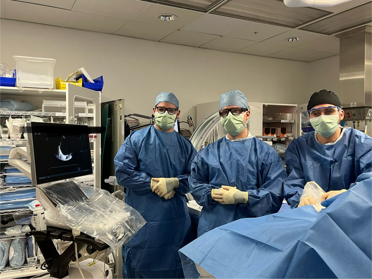 CCFcards's tweet image. No pocket goes untapped when @AndrewHigginsMD and @aliassi19 are around! Great patient care and 🥂 🍾 taps! #CCFCardsFam