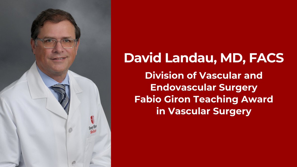 NEW BLOG ALERT: Read our latest story, "Stony Brook Department of Surgery Faculty Honored for #TeachingExcellence" on our Surgery blog. #Congratulations

tinyurl.com/teachawards24