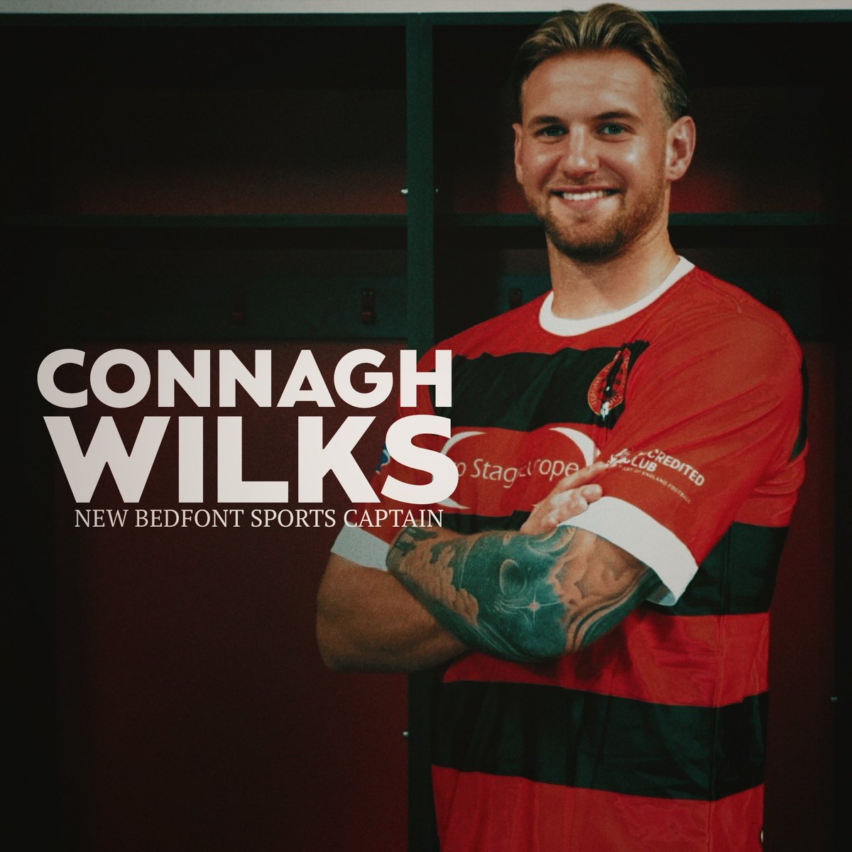 BSFC_Official's tweet photo. We’re thrilled to introduce our new Captains for the season! 🙌

🔴 Captain: Connagh Wilks
⚫️ Vice Captains: Josh Eatwell &amp; Max Webb

🔴⚫️

#nonleaguefootball #supportlocal #community #grassrootsfootball https://t.co/kcejOIDVlw