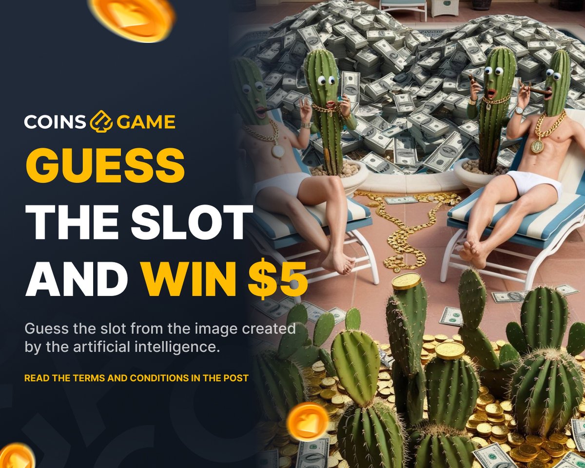 CoinsGame's tweet photo. #GIVEAWAY #CoinsGame🎉 GET THE SLOT AND WIN $5
✅ Follow our X
✅ Like and repost this post
✅Comment Write your answer

Wait for the results 🗓️ August 9

🎁 We'll randomly select 15 participants who give the correct answer and each will receive a $5 promo code 💸 https://t.co/OzmwBlr5O7