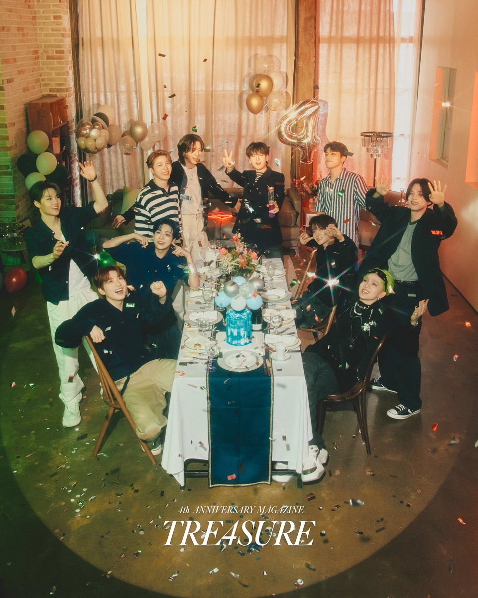 dobbyyosh's tweet image. TREASURE 4th YR Anniv GA 🇵🇭

1 winner of sealed 4th yr anniv magazine

🩵like and repost
🩵reply ur favorite moment w/ @treasuremembers u can add pics/vids
🩵use official tags
🩵will end aug 7, 11pm

4EVER WITH TREASURE
#WonderFOURyearswithTREASURE
#빛나는_트레저_4번째_생일축하해