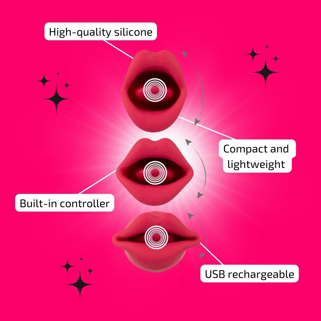 Discover the magic of Lips &amp; Tongue motions with this fun vibe! 🌟 

With a range of stimulating features, it's a must-have for your intimate collection. 💖 

#ExplorePleasure #MustHaveVibe