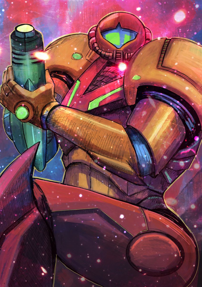 akitBFPF144's tweet photo. It’s Metroid day so here is some more Metroid art https://t.co/19RdZcvx6w