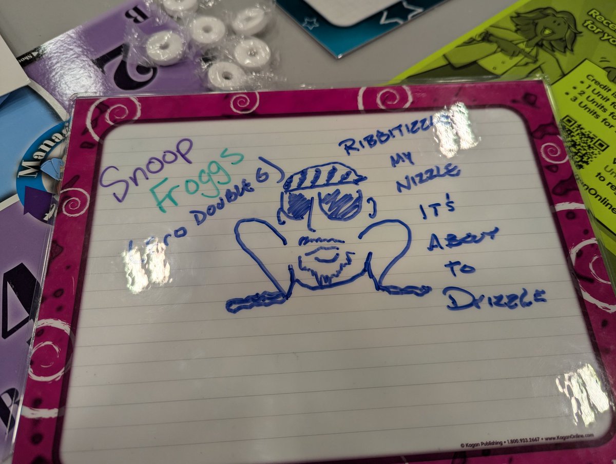 ITTS_MetzMS's tweet photo. @MetzMiddle1 Snoop Froggs...Ribbitizzle Teachadizle https://t.co/aP0dpy5N9x
