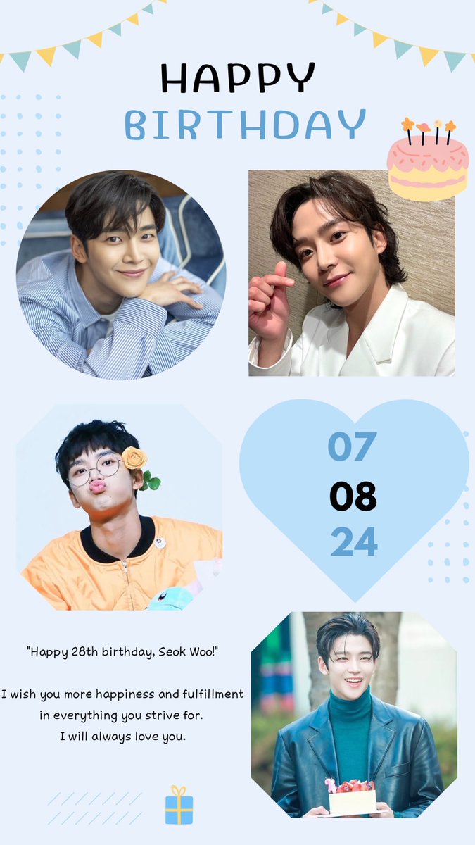 tuck_kornnikar's tweet photo. Happy Rowoon Day 
#우리의_여름_로운아_생일축하해
#HAPPY_ROWOON_DAY 
#RowoonTurns28 https://t.co/WoerogYRKI