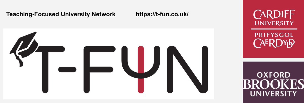 Prof Louise Taylor, PhD (@l_psychol) on Twitter photo T-FUN, a Teaching-Focused University Network for psychology academics on learning & teaching career pathways - join now! t-fun.co.uk founded by <a href="/DrKatyBurgess/">Katy Burgess</a> and myself <a href="/cardiffuni/">Cardiff University</a> <a href="/oxford_brookes/">Oxford Brookes University</a> T-FUN, a Teaching-Focused University Network for psychology academics on learning & teaching career pathways - join now! t-fun.co.uk founded by <a href="/DrKatyBurgess/">Katy Burgess</a> and myself <a href="/cardiffuni/">Cardiff University</a> <a href="/oxford_brookes/">Oxford Brookes University</a>