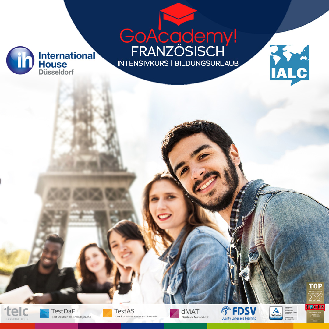 GoAcademy_Ddf's tweet photo. 🔴10% Rabatt auf #Französisch Intensivkurs / Bildungsurlaub 🇫🇷
🔹Level A2
🔹Termin: 02.09.- 06.09.2024
🔹Mo-Fr. 09:00 – 14:00 Uhr 
🔹30 Ustd. pro Woche 
Jetzt anmelden!  https://t.co/aMMq0gZLMW

#goacademy #ihdüsseldorf #ialcschools #französischlernen https://t.co/ZII2Wq679U